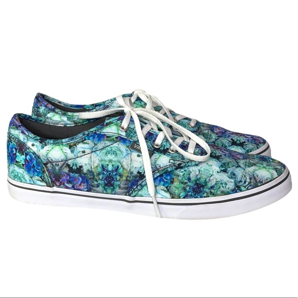 VANS OFF THE WALL FLORAL SUCCULENT PRINT SNEAKERS